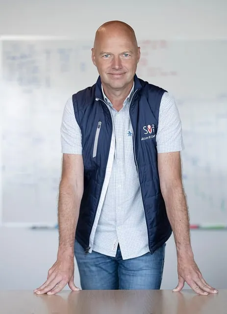 Retrato de Sebastian Thrun
